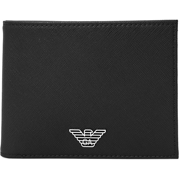 EMPORIO ARMANI アルマーニ 財布 ブラック Amazon | エンポリオ アルマーニ EMPORIO ARMANI 二つ折財布